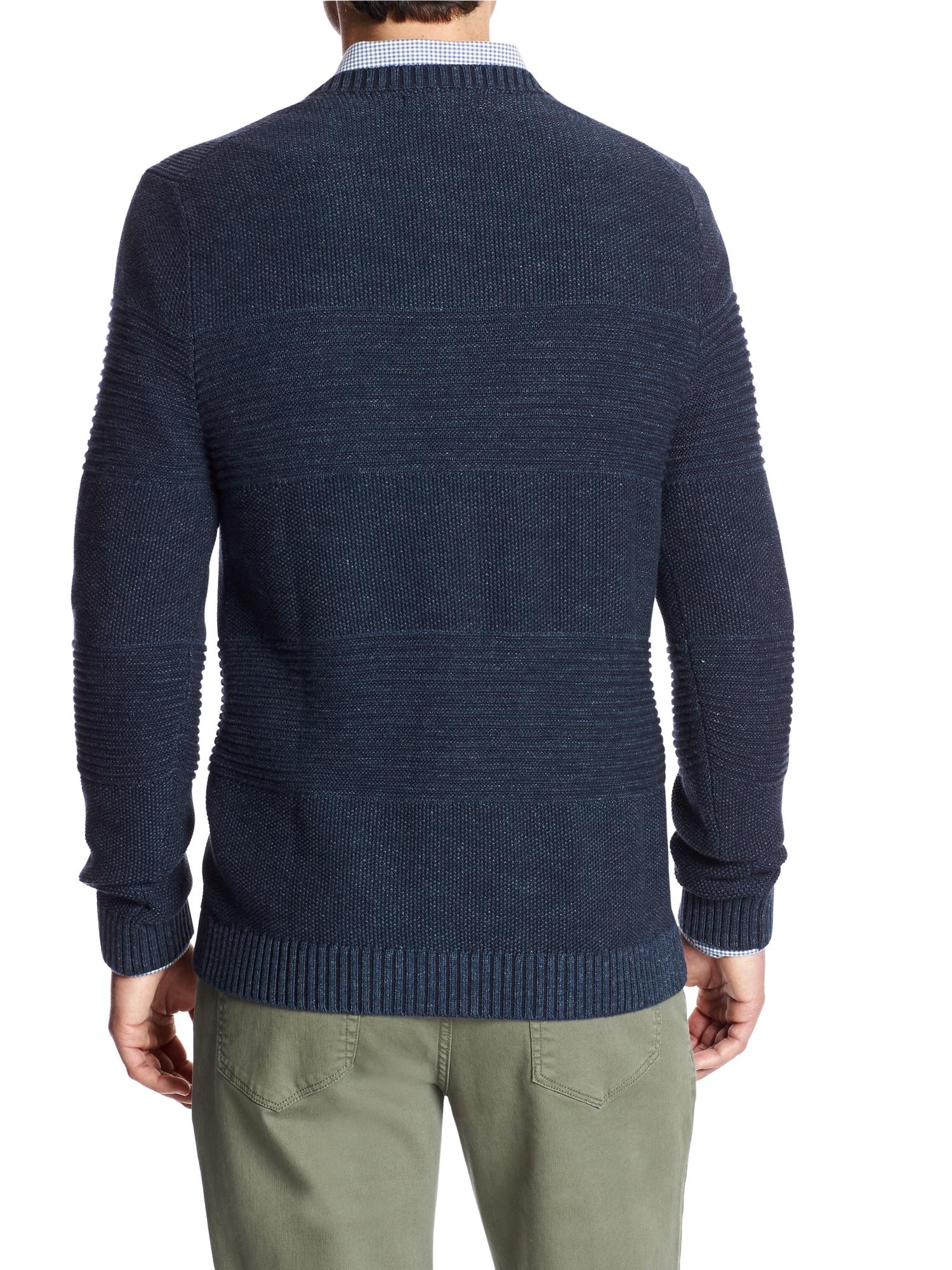 Textured Crew Sweater