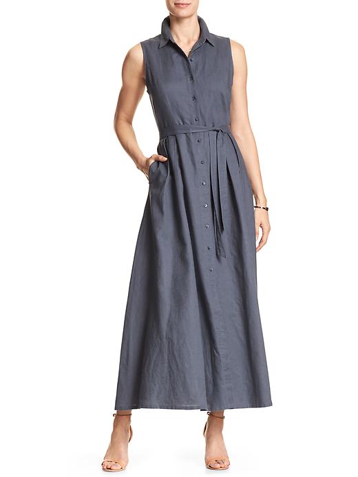 banana republic maxi shirtdress