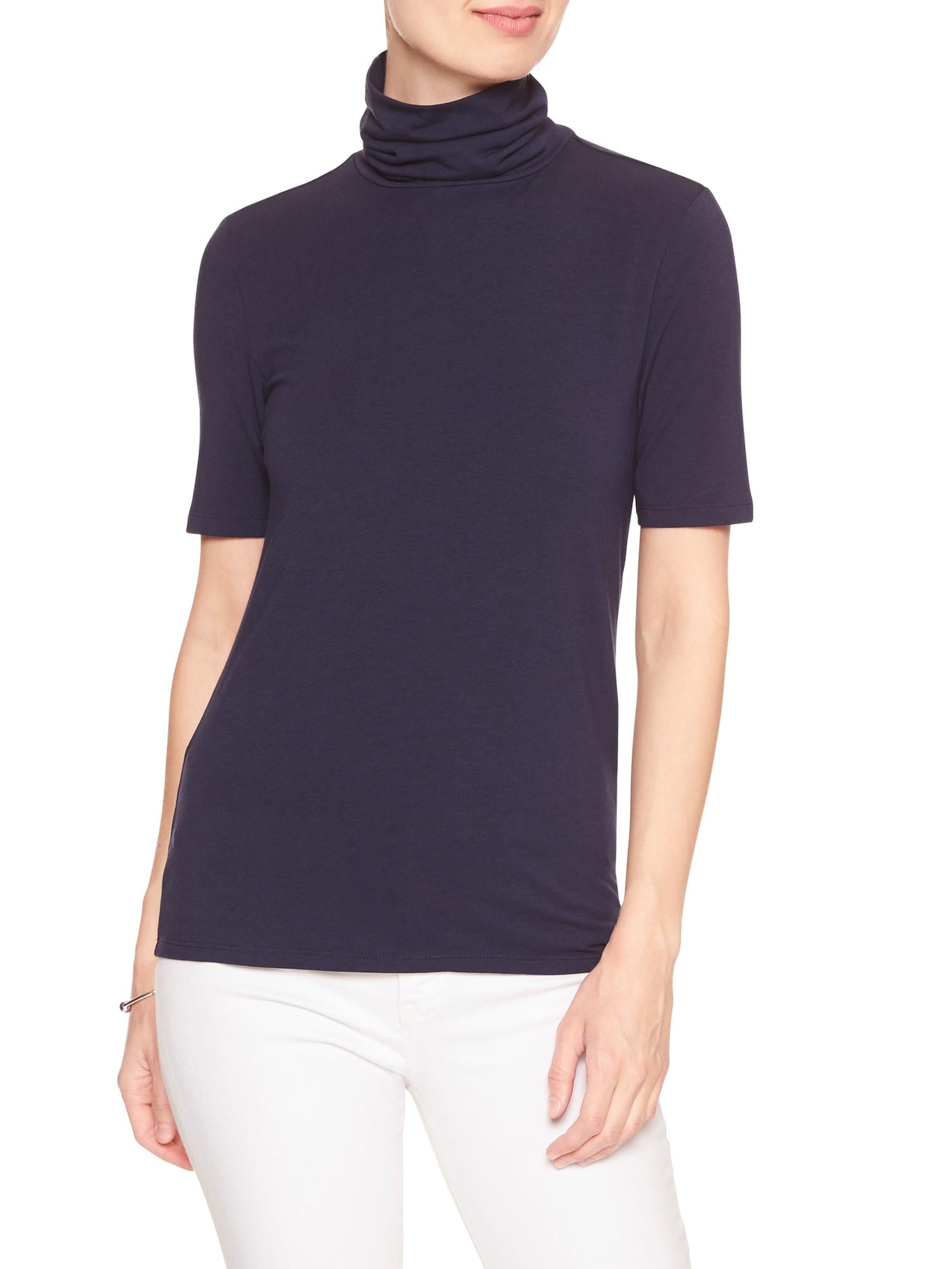 Timeless Turtleneck Tee Banana Republic Factory