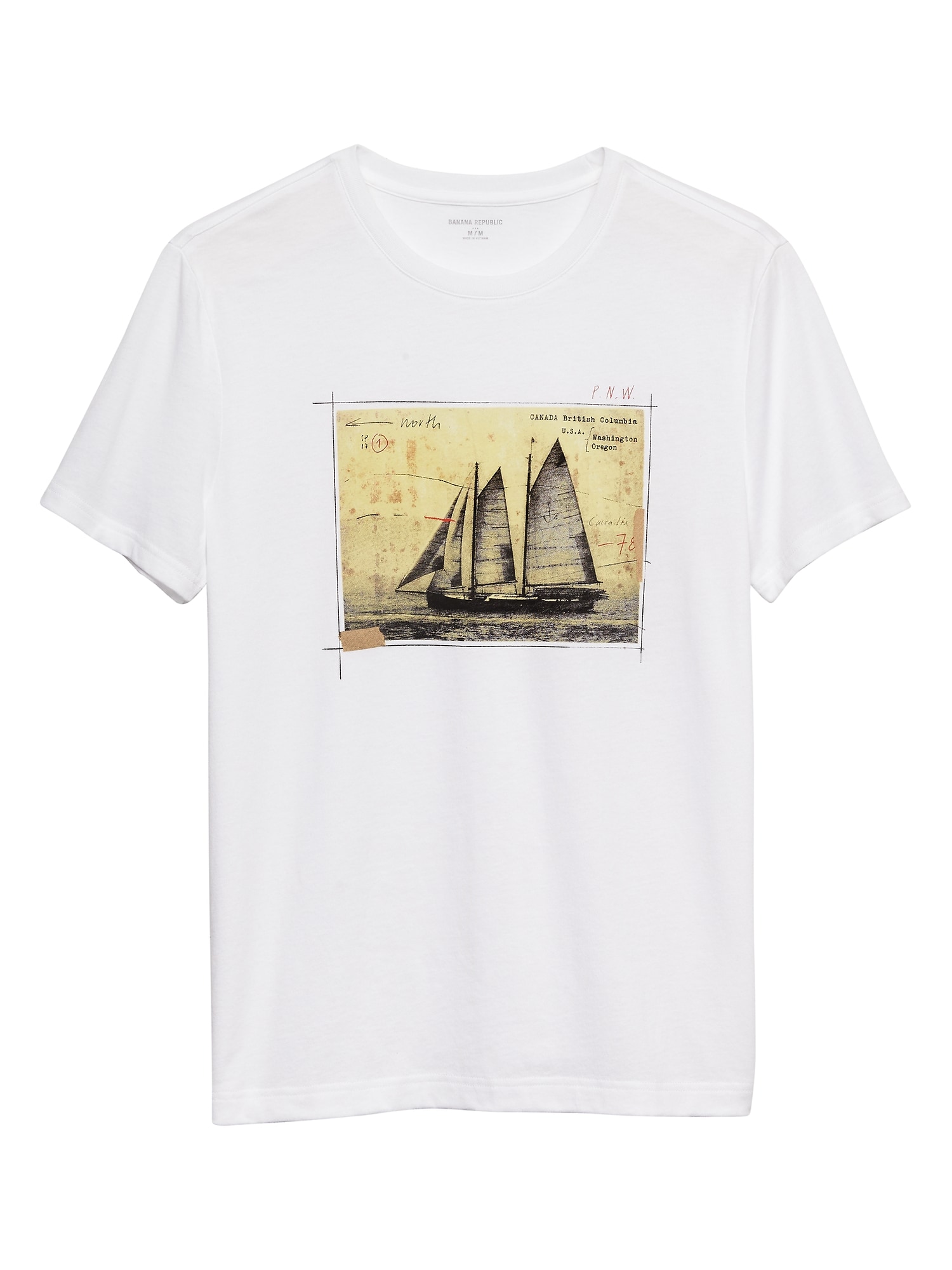 Sailboat Frame Graphic Tee