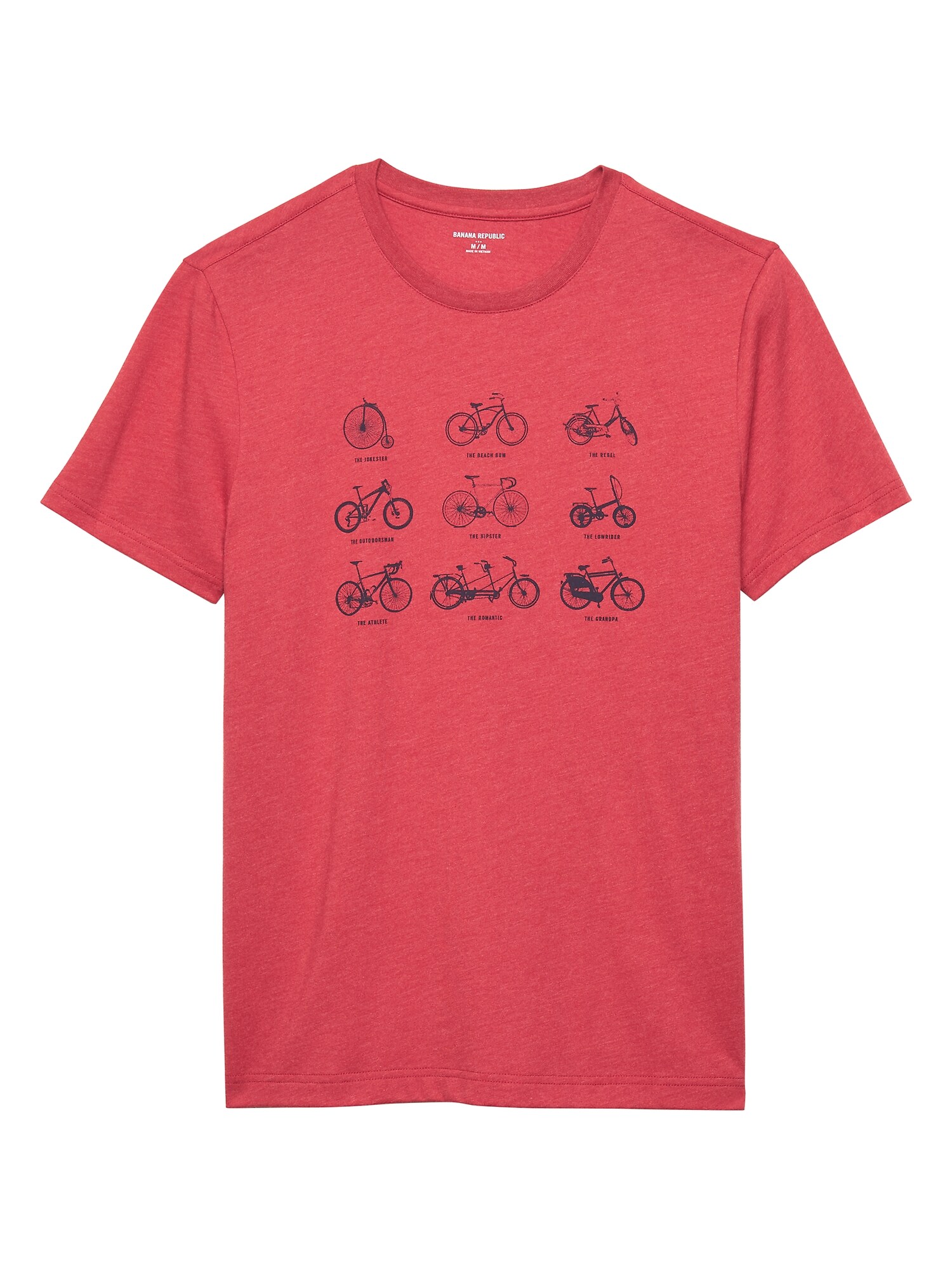 Bike Types Graphic T Shirt