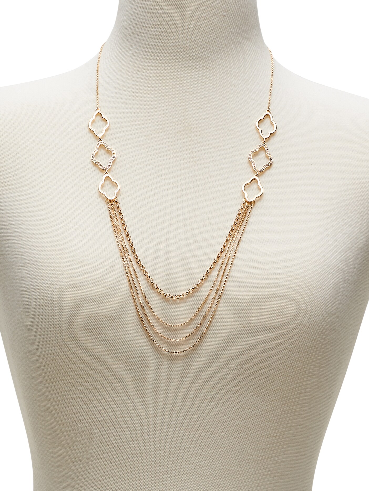 Filigree Station Necklace Banana Republic Factory