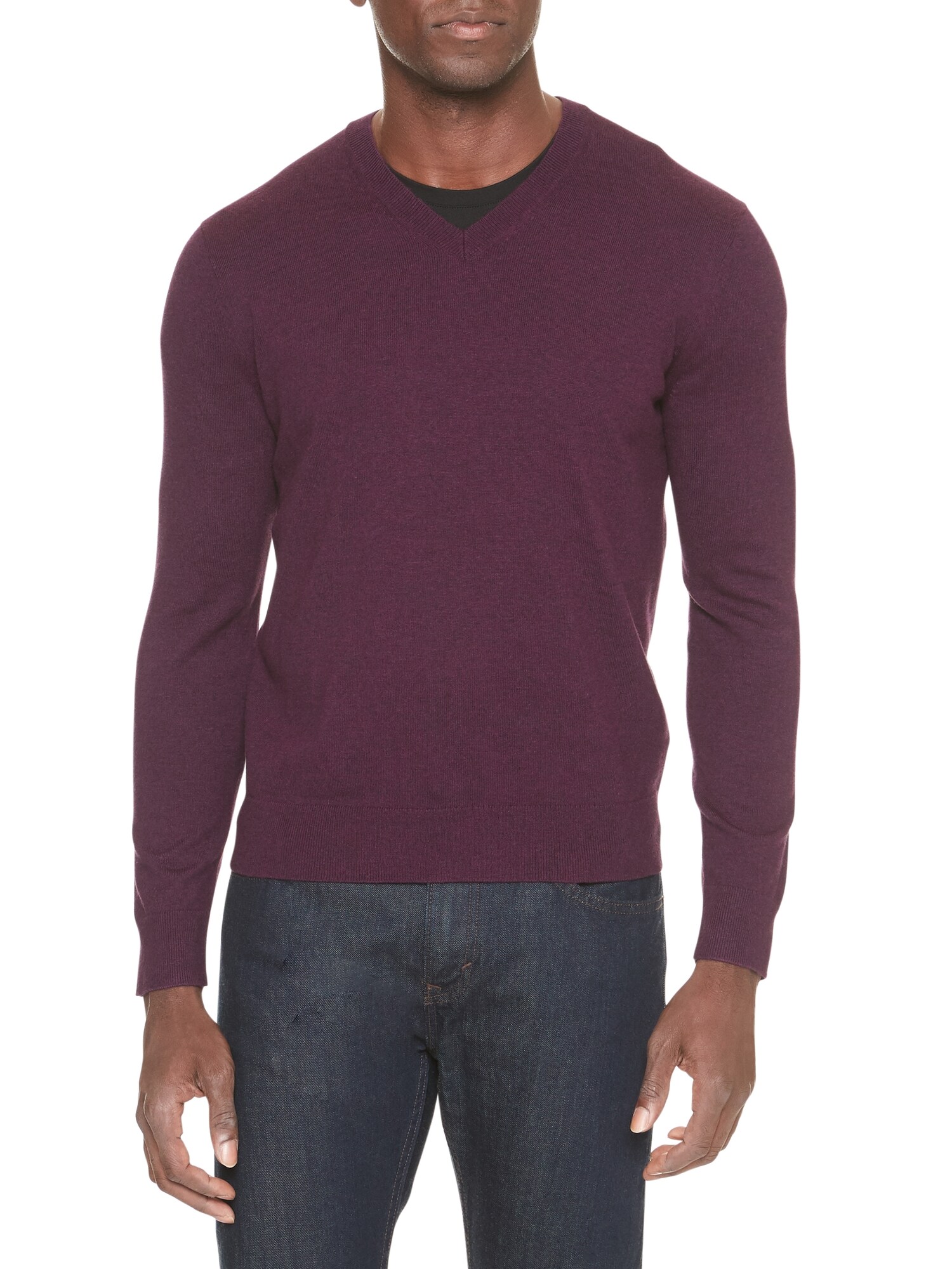 Premium Luxe V-Neck Sweater