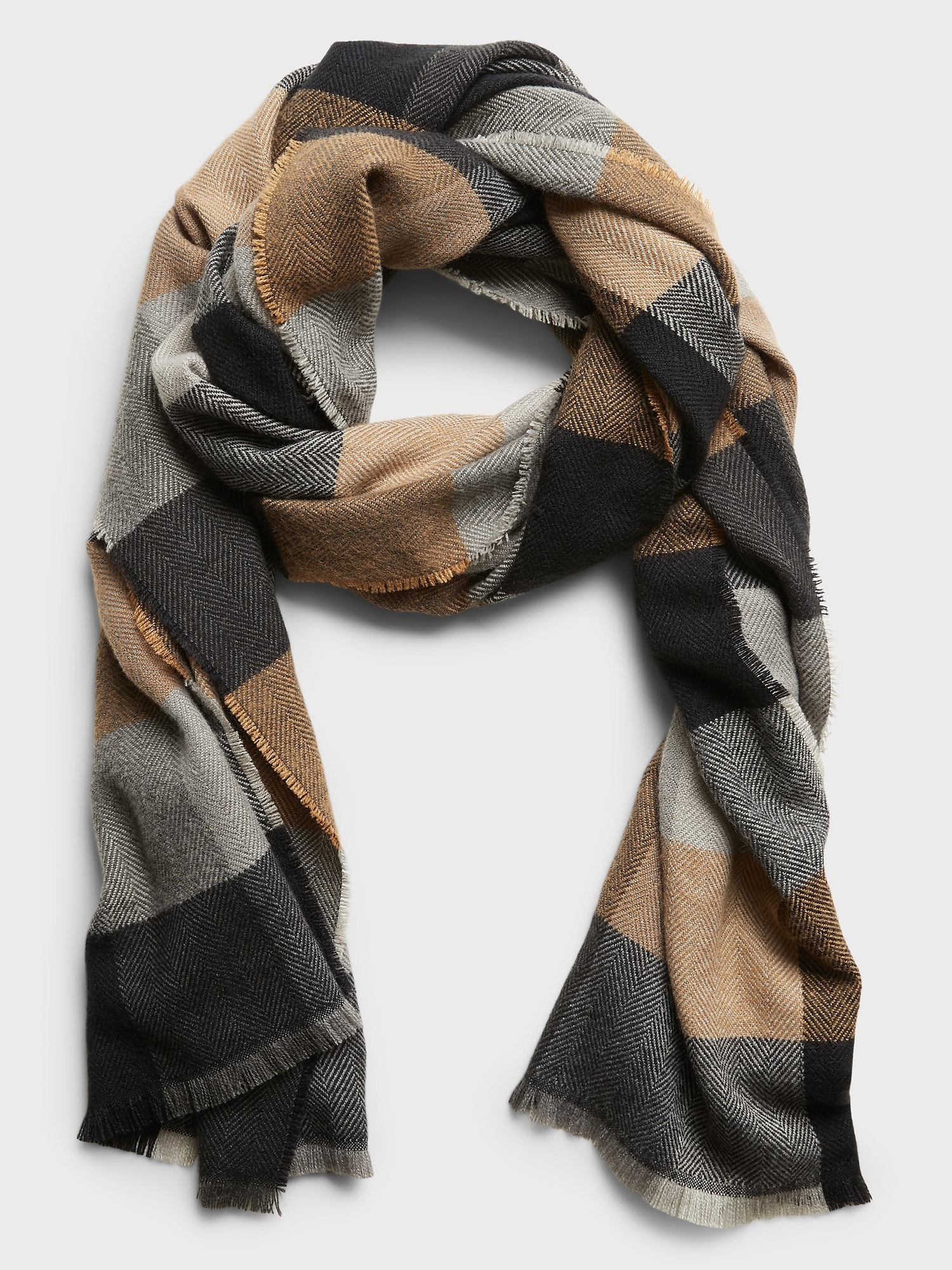 Plaid Scarf Banana Republic Factory