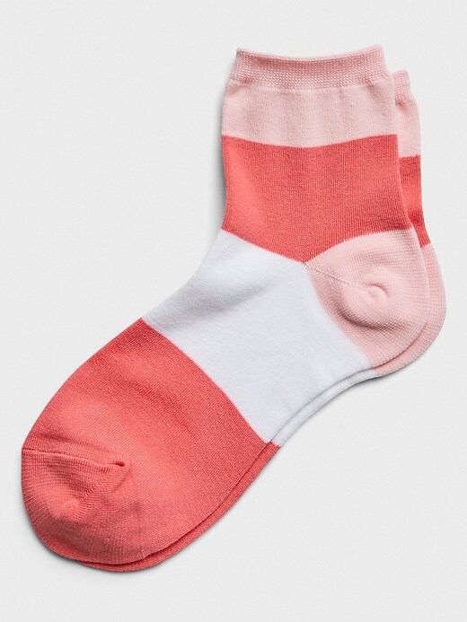 Colorblock Ankle Sock Banana Republic Factory