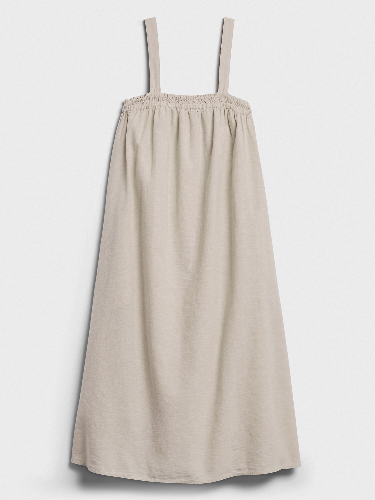 Linen Blend Shift Dress Banana Republic Factory