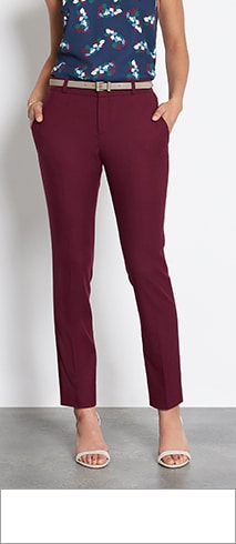 banana republic hot pink pants