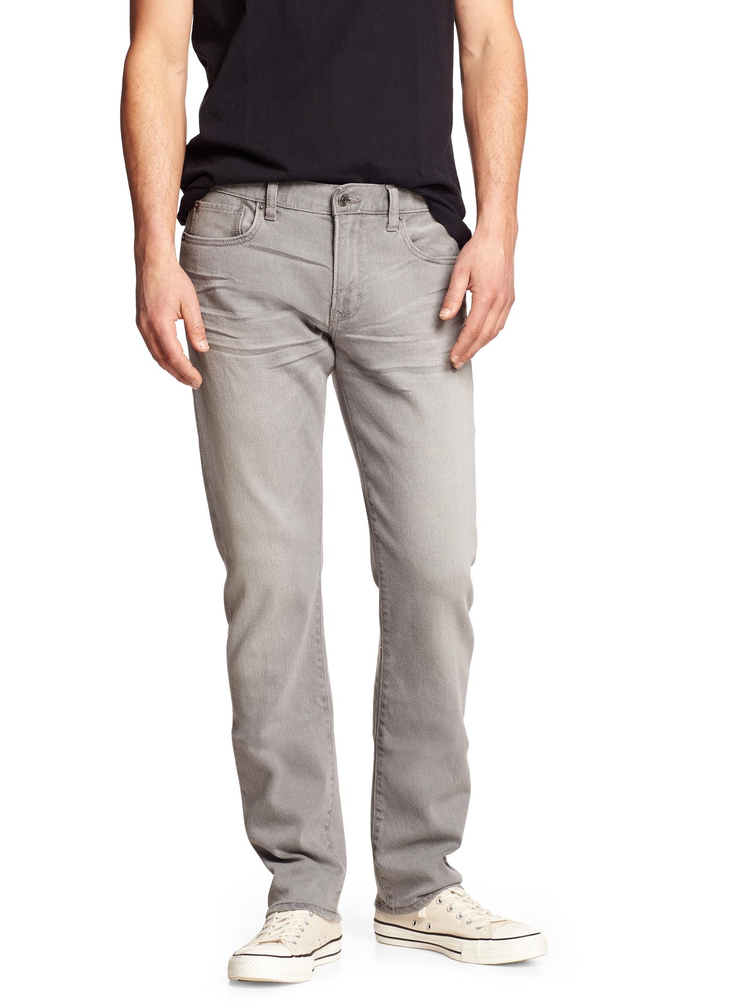 Premium Performance Stretch Gray Jean