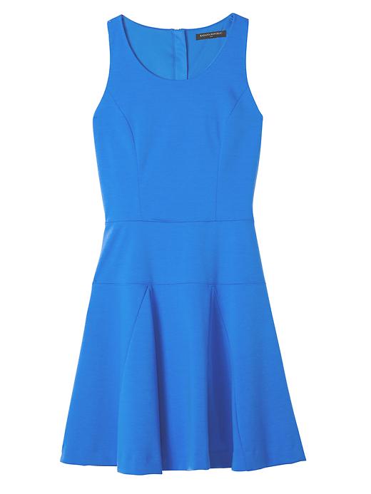 Factory Ponte Fit and Flare Dress | Banana Republic Factory