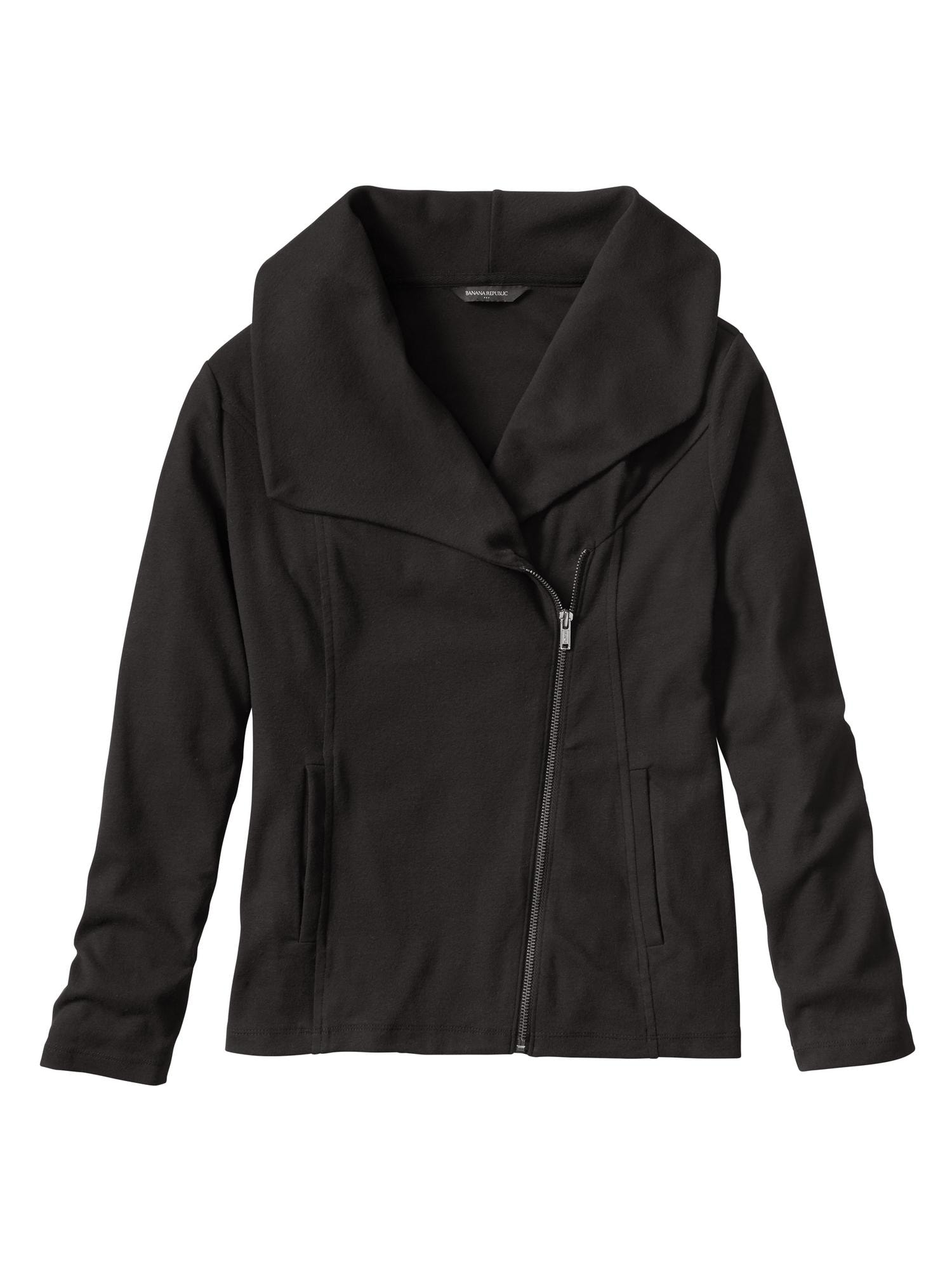 Knit Jersey Moto Jacket Banana Republic Factory