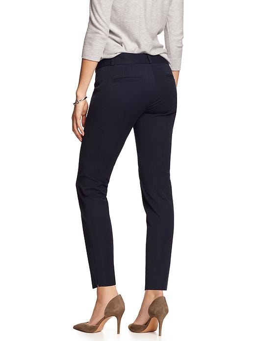 Review: Banana Republic Sloan Fit Slim Ankle Pants in Navy Camel