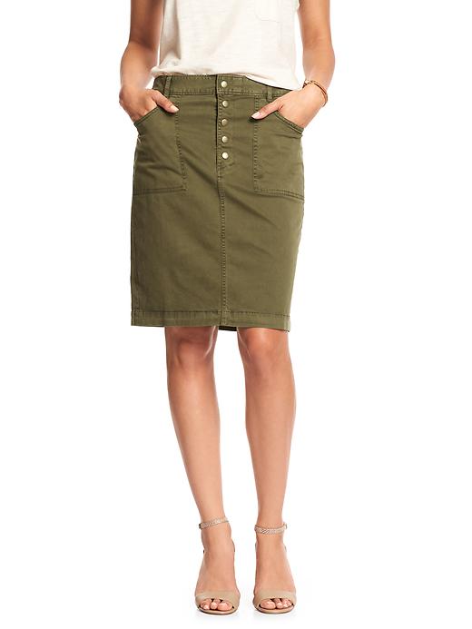 Utility Pencil Skirt