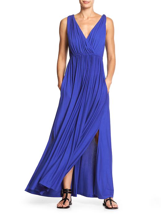 banana republic goddess maxi dress Twisted Shoulder Maxi Dress