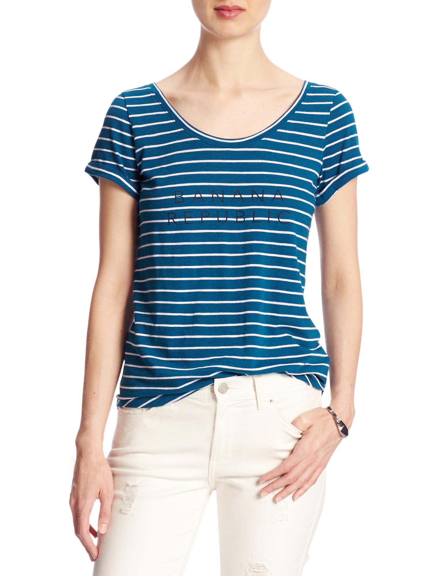 Logo Tee Banana Republic Factory