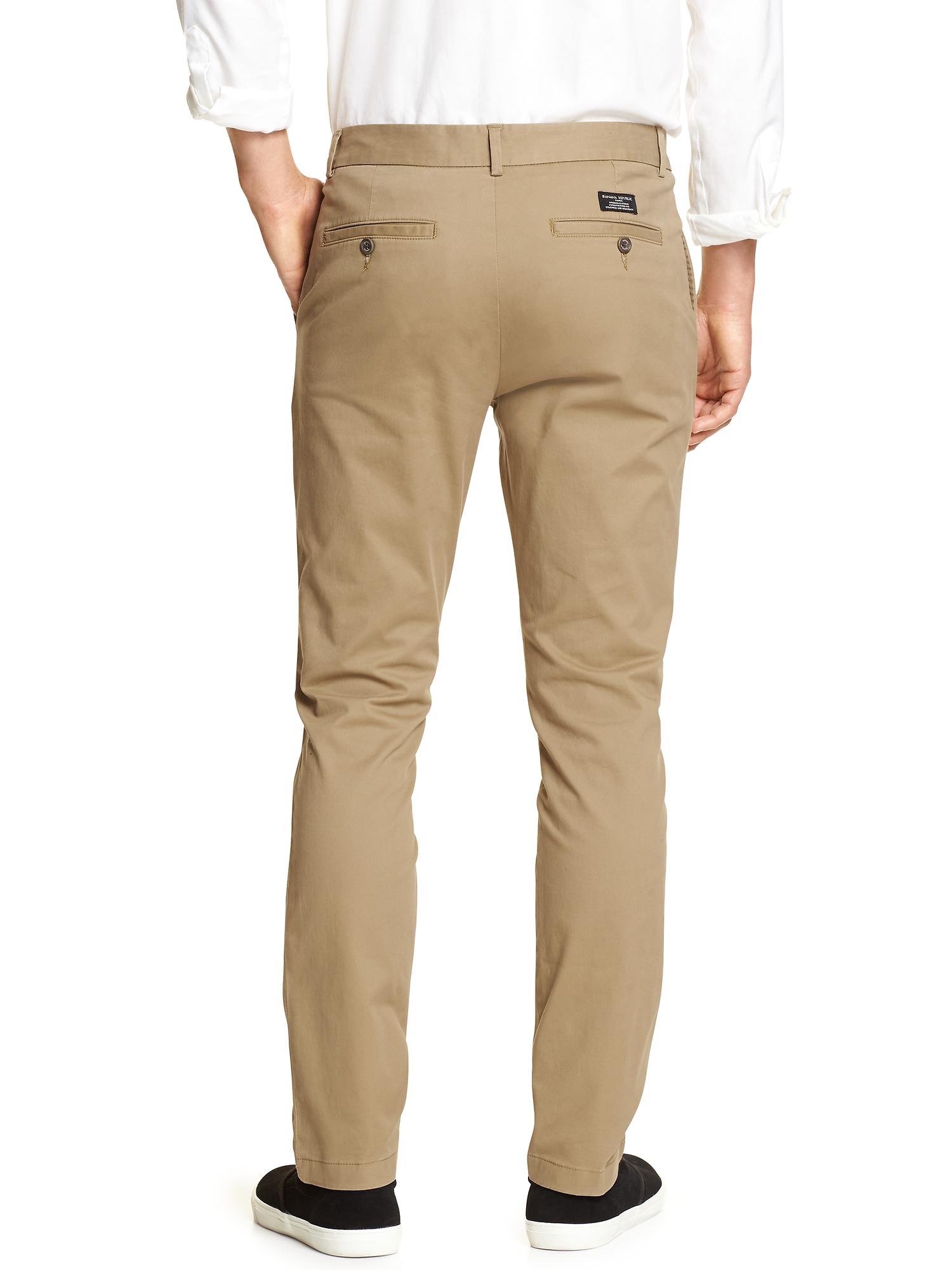Fulton Skinny Chino Banana Republic Factory