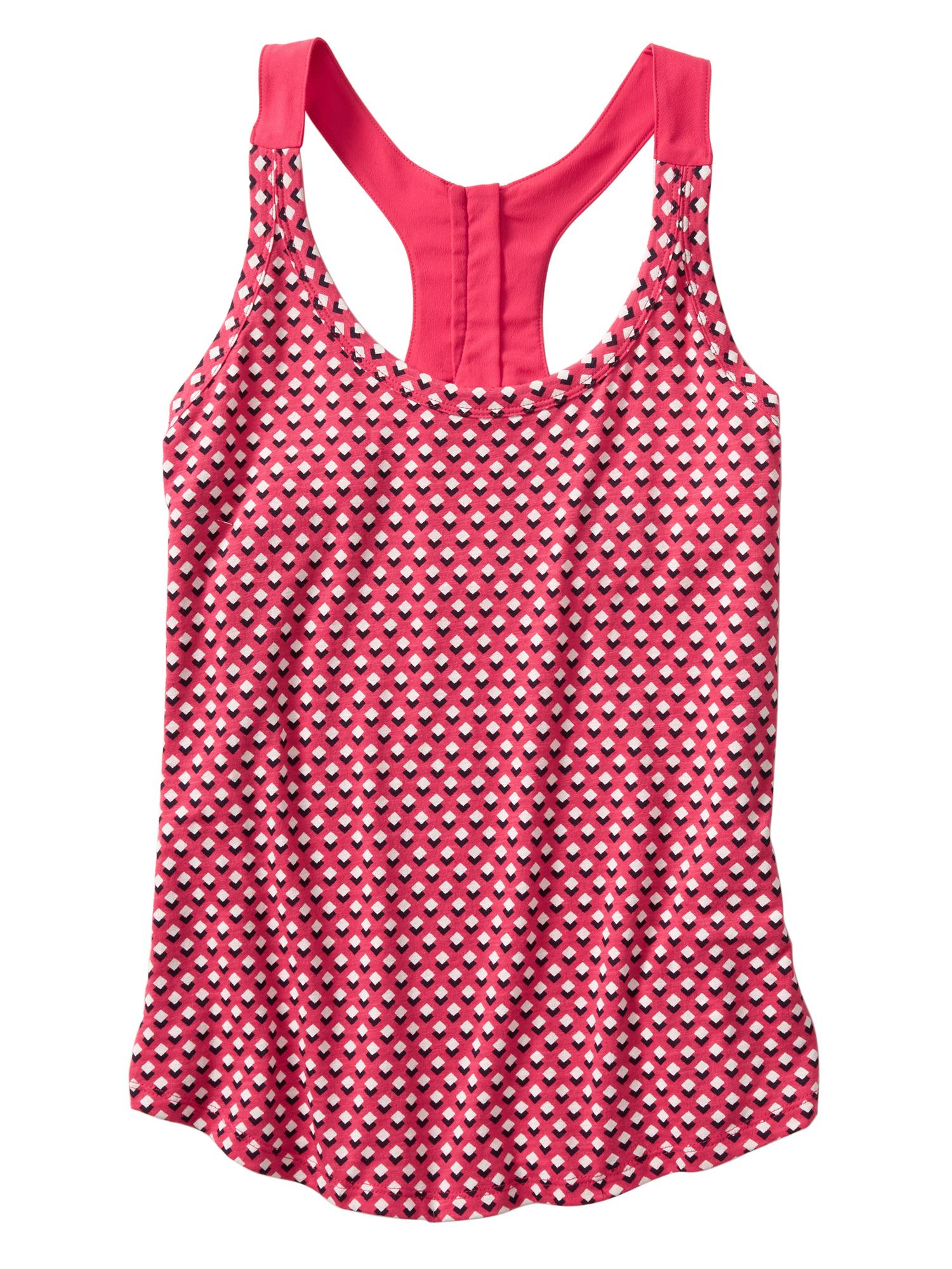 Factory Print Racerback Tank Banana Republic Factory