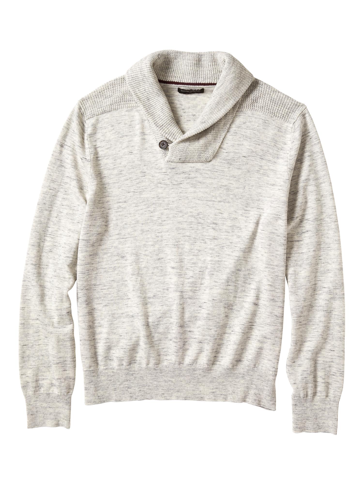 Shawl-Collar Pullover | Banana Republic Factory