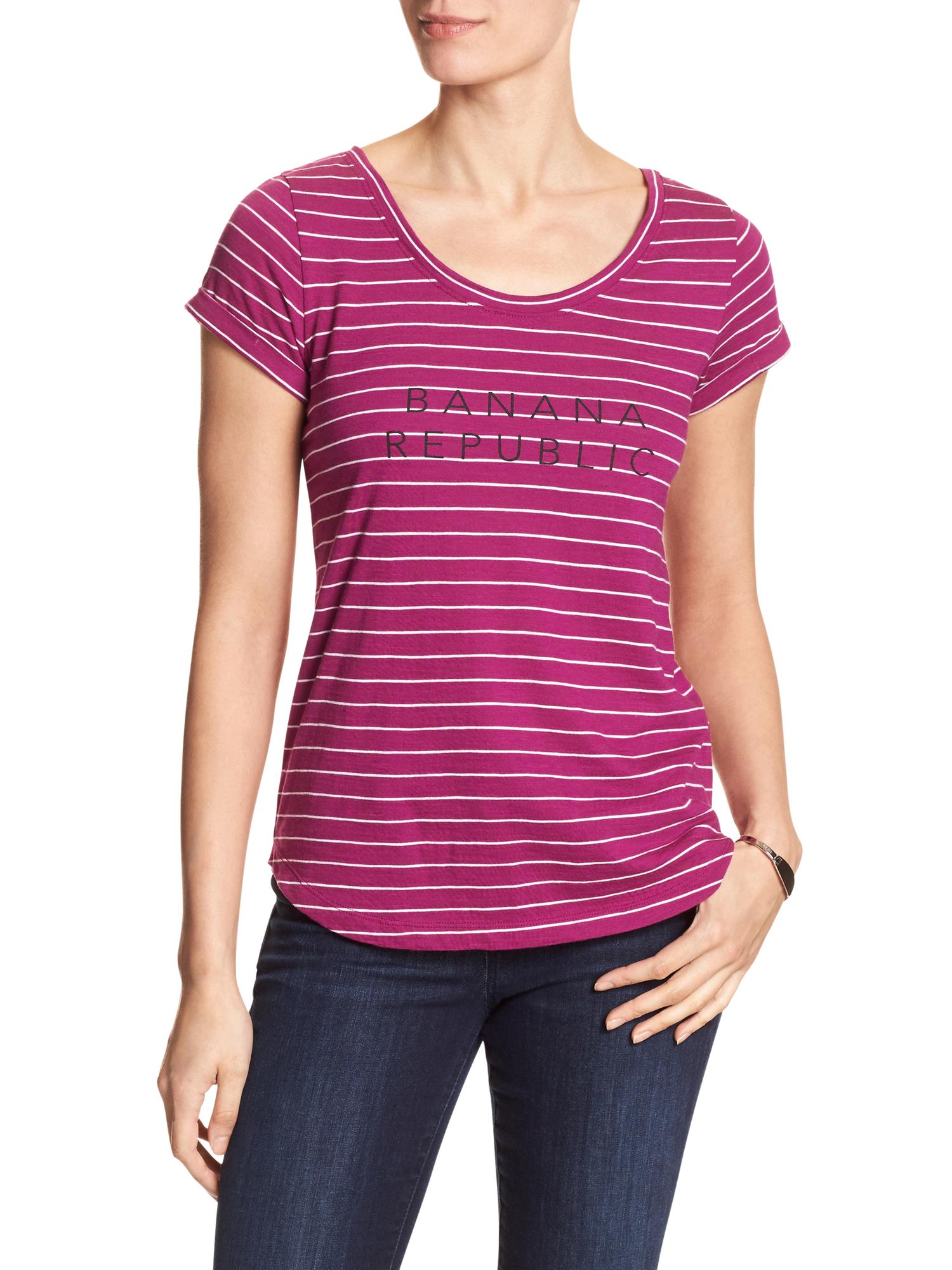 Logo Tee Banana Republic Factory