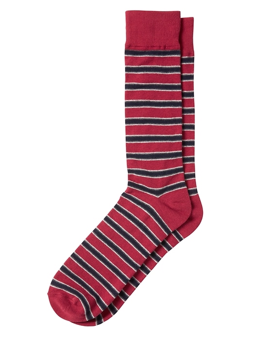 Red Blue Stripe Sock | Banana Republic Factory