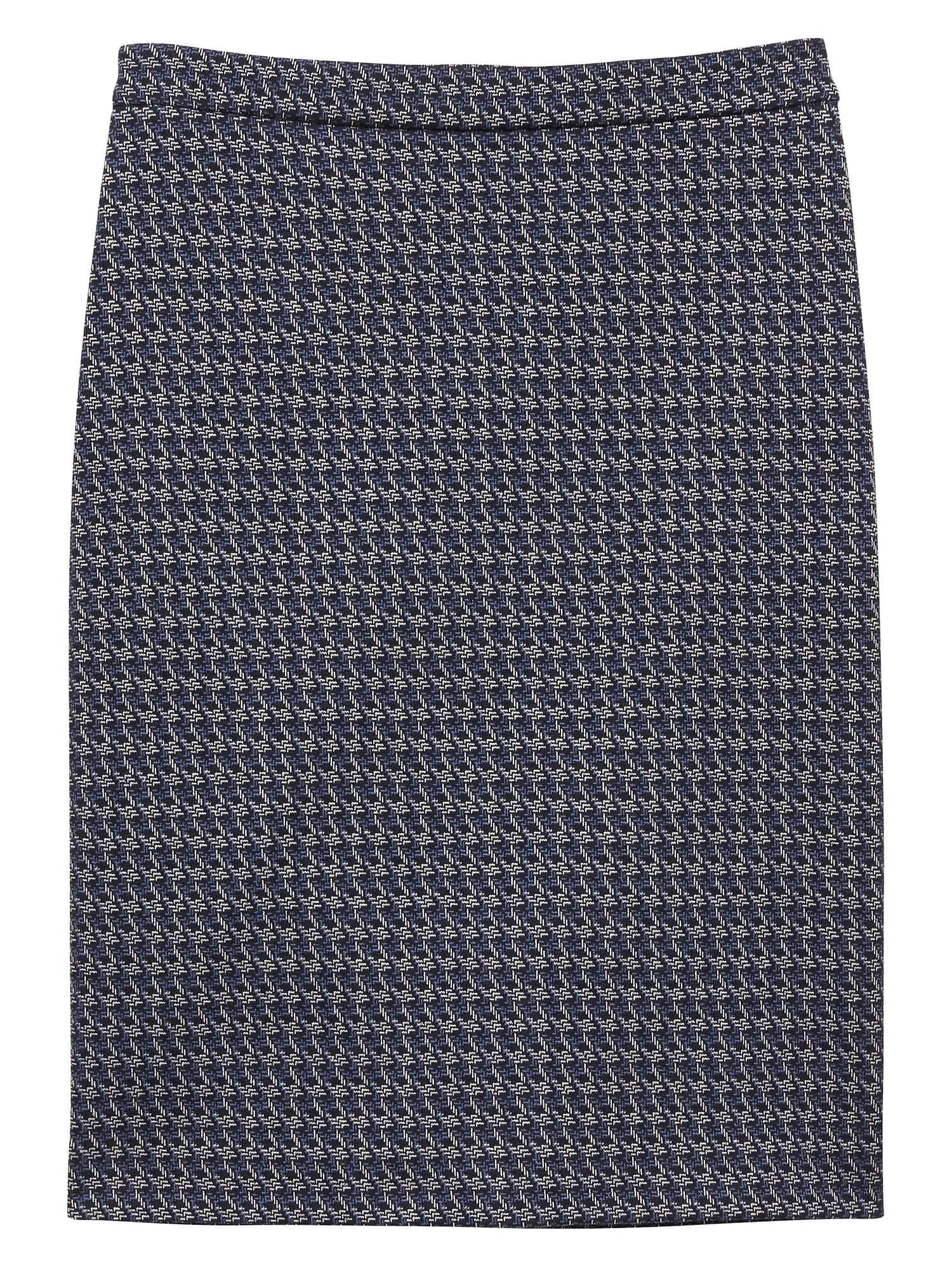 Chevron Knit Pencil Skirt