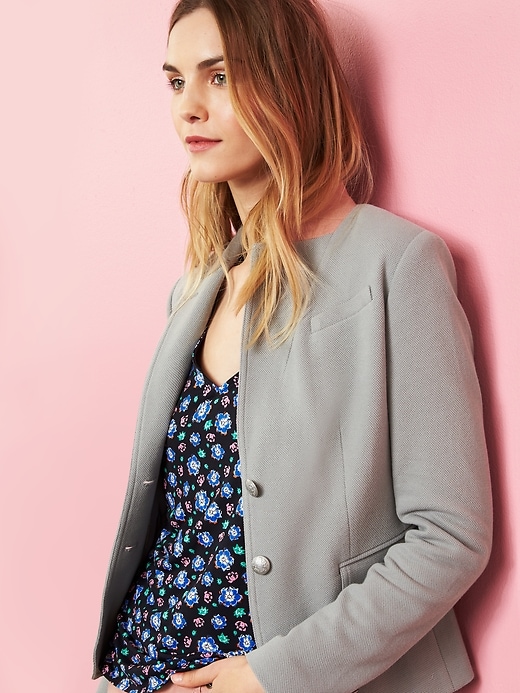Blazer Banana Republic Academy En Maille - Taille 8 - NWOT (neuf Sans étiquette)