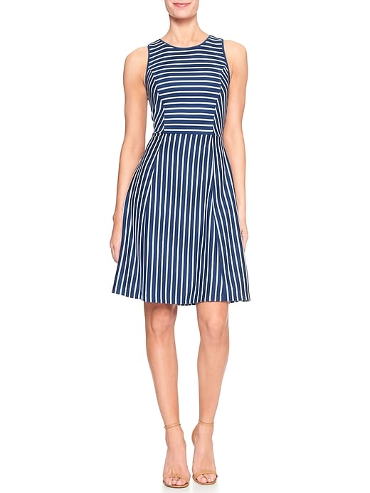 Panel flare dress online