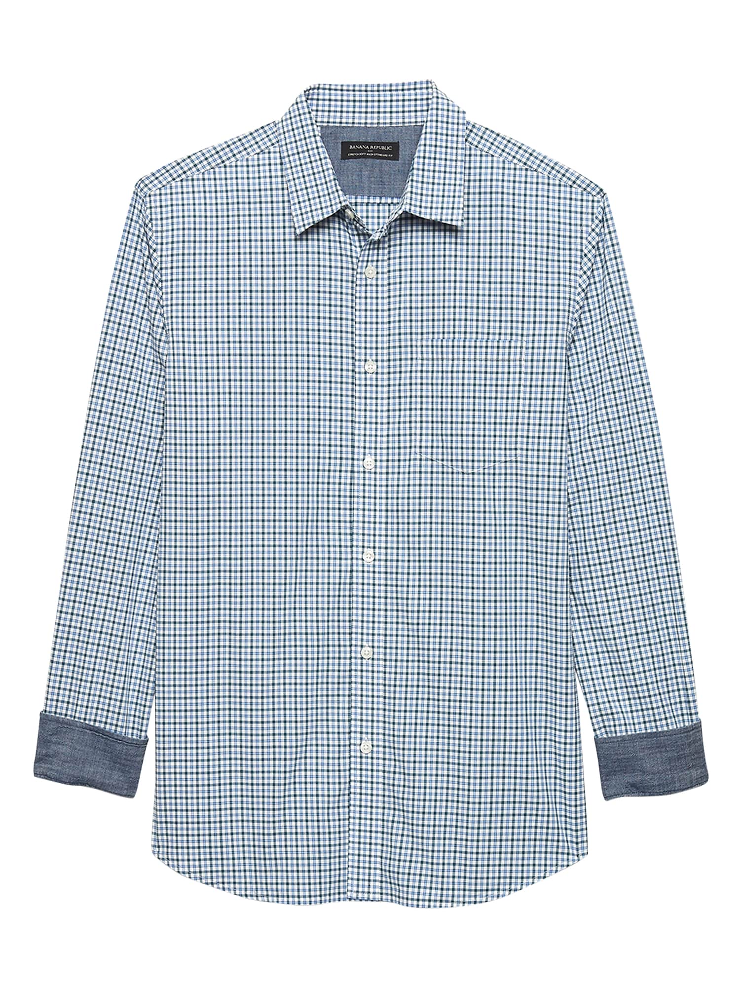 StandardFit SoftWash YarnDye Shirt Banana Republic Factory