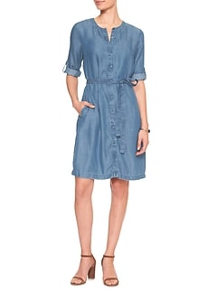 banana republic factory shirtdress