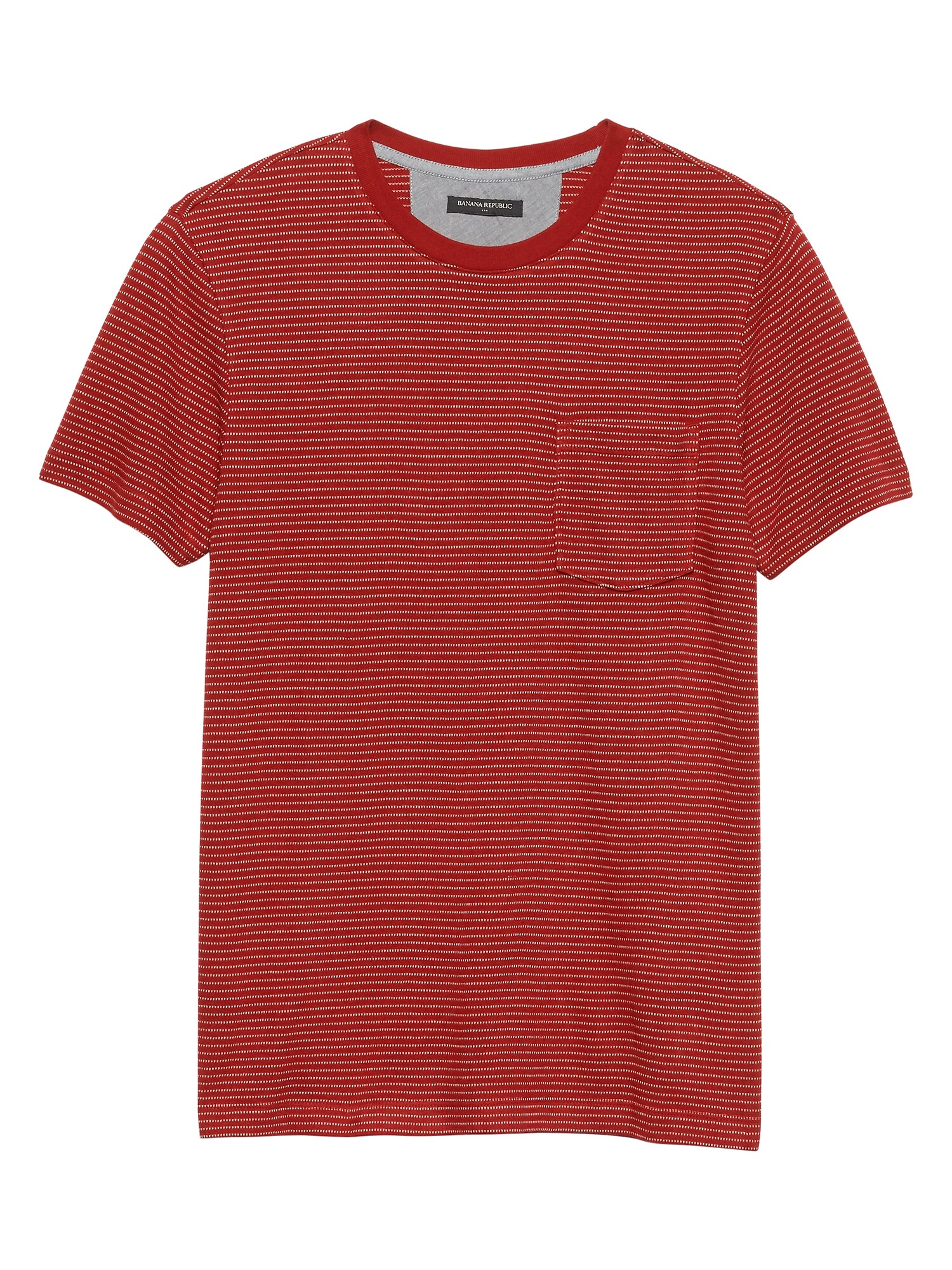 Textured Crew Neck T Shirt | Banana Republic Factory