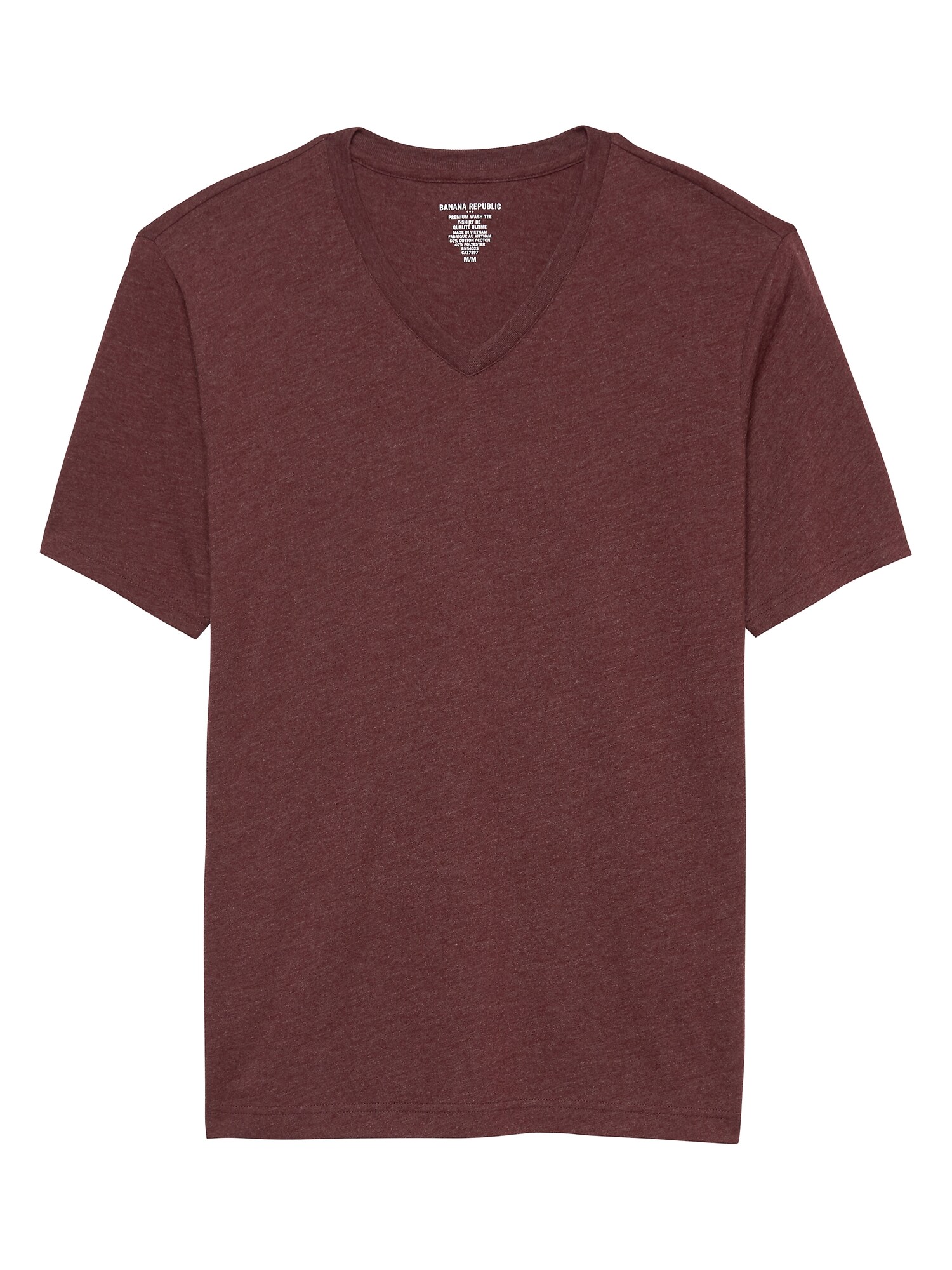 Premium Wash V Neck T Shirt