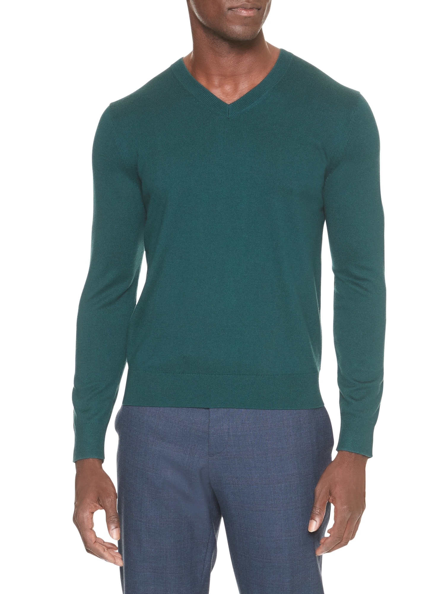 Premium Luxe V-Neck Sweater