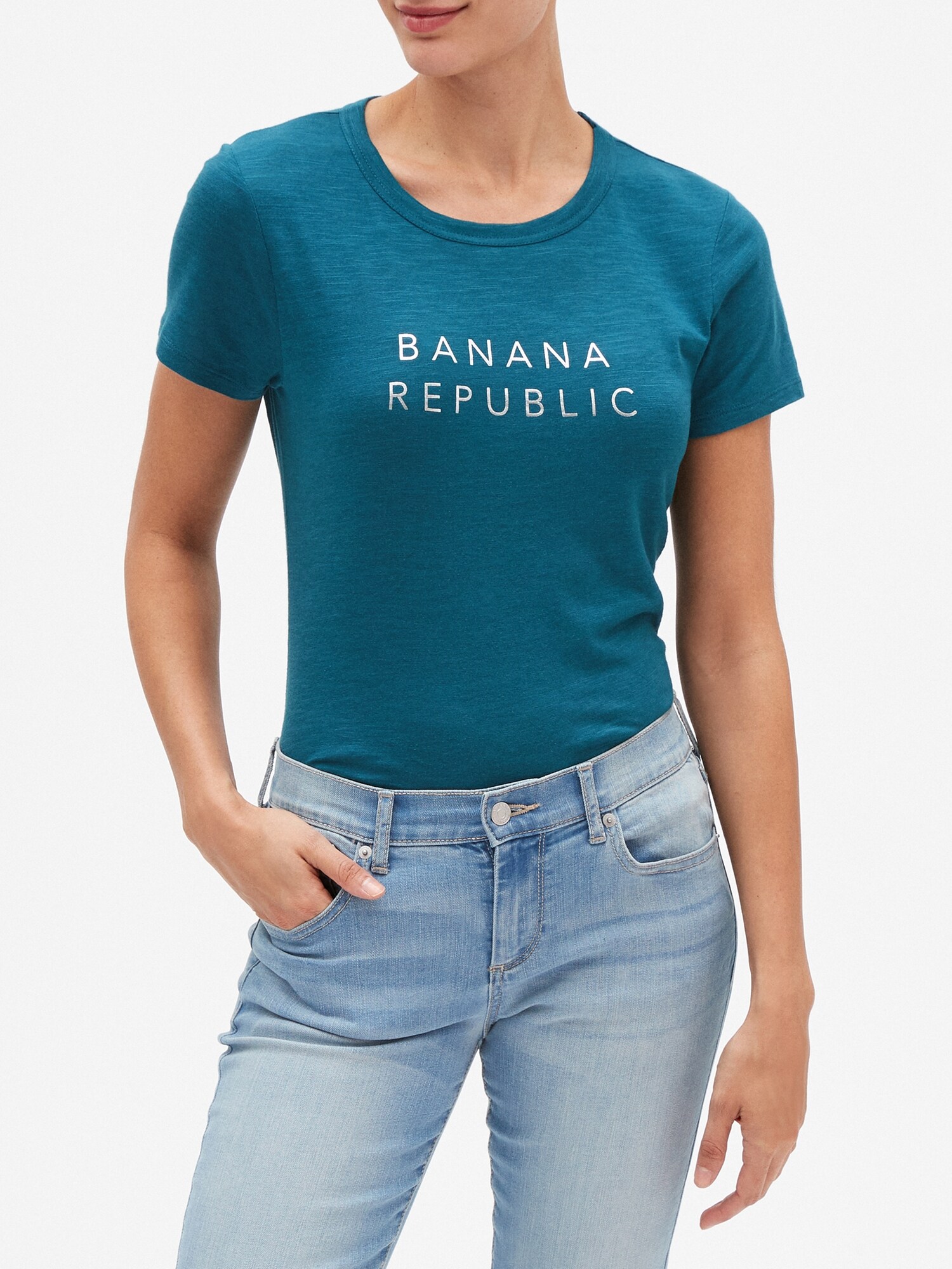Banana Republic Logo TShirt Banana Republic Factory