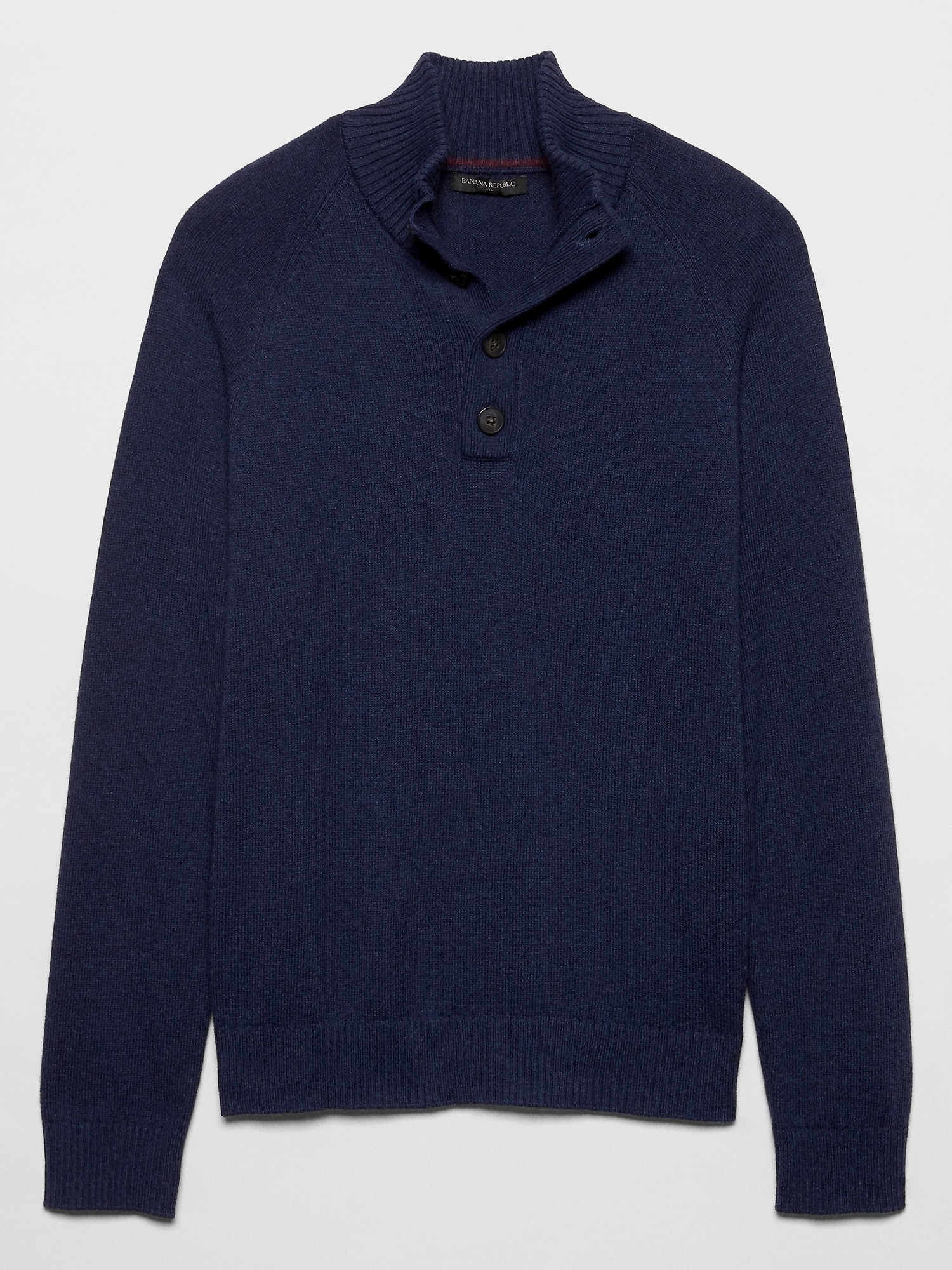 Button Mock Neck Sweater | Banana Republic Factory