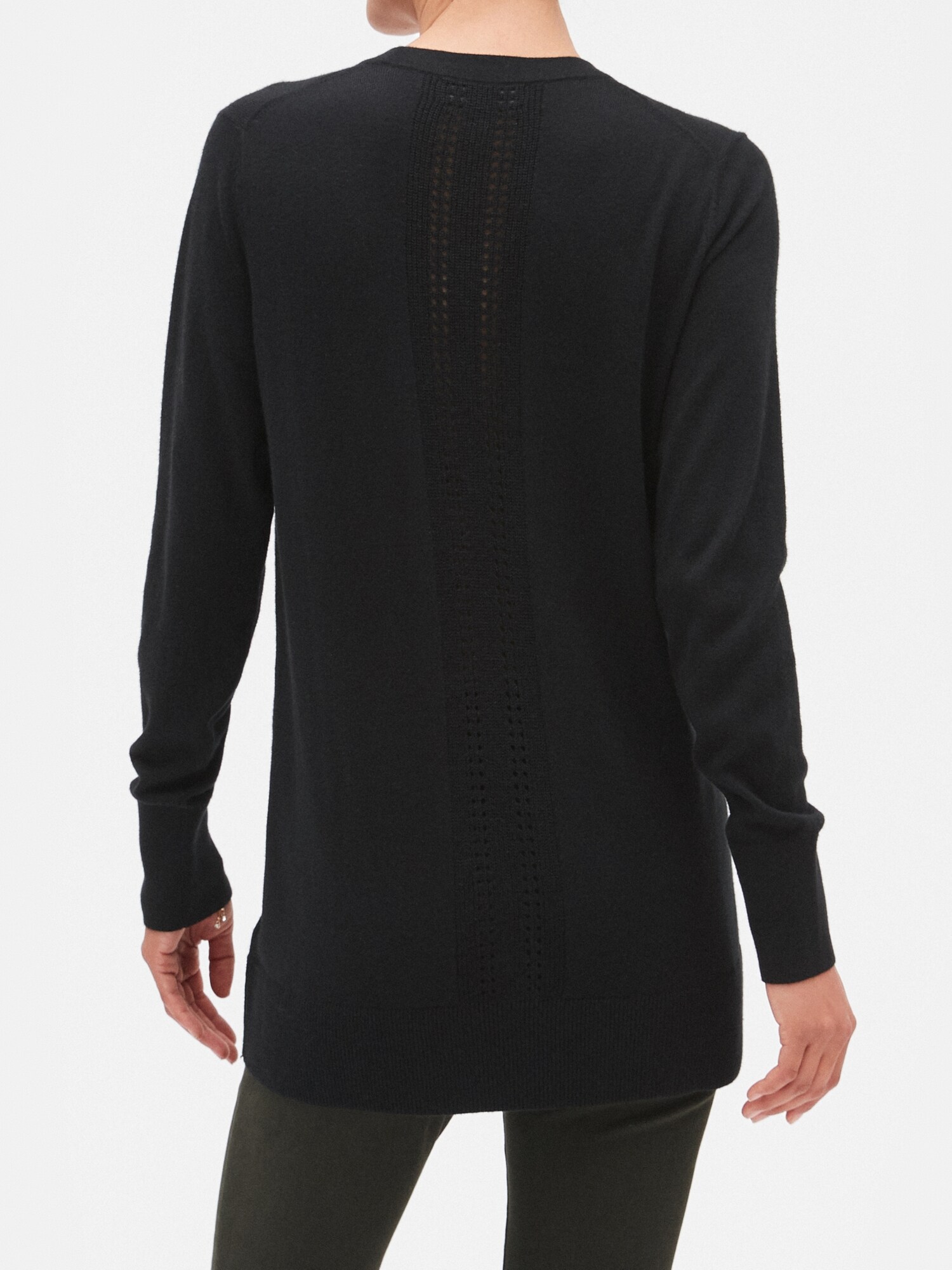 Petite Premium Luxe Boyfriend Cardigan Banana Republic Factory