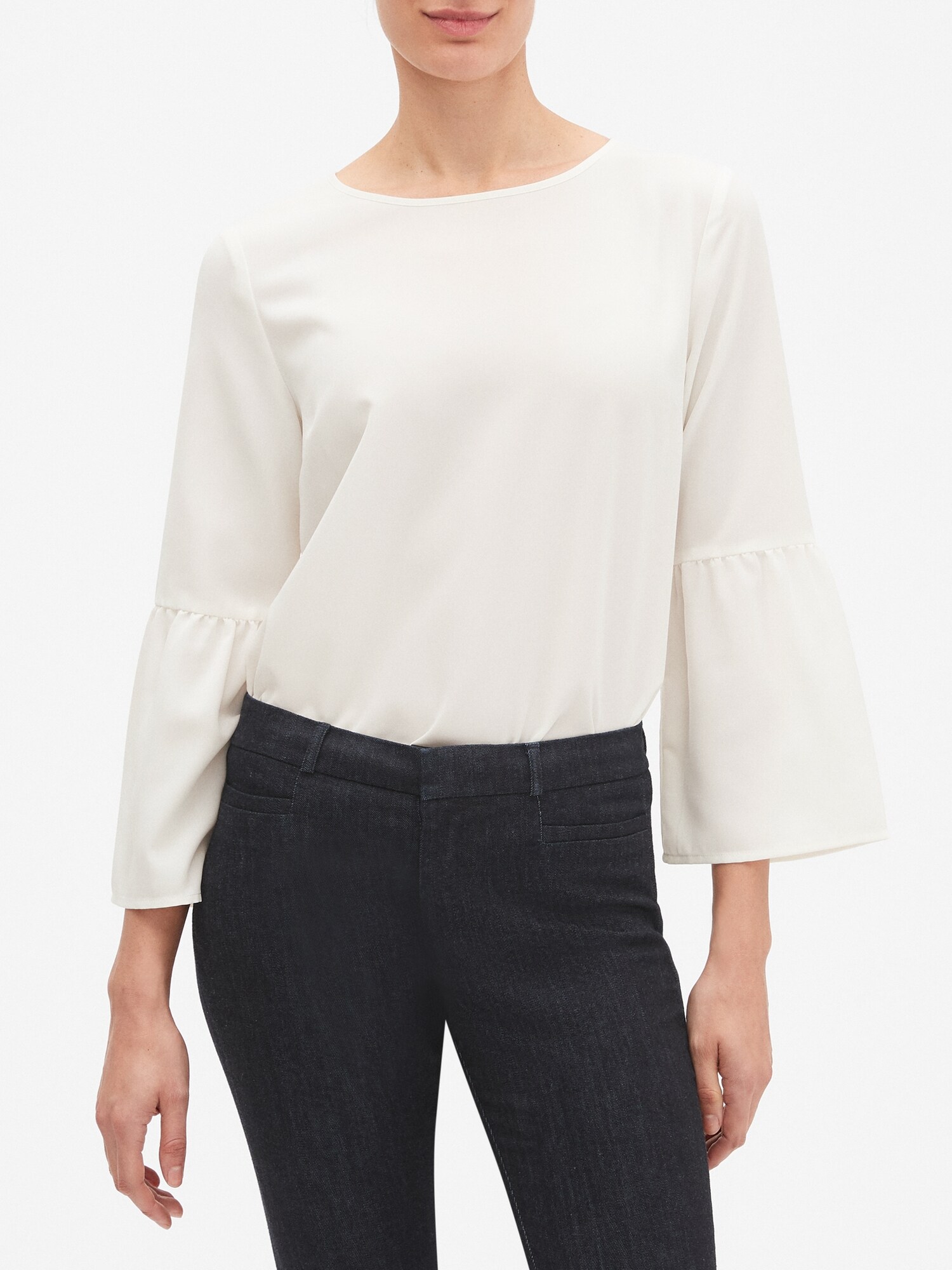 Flounce Sleeve Top