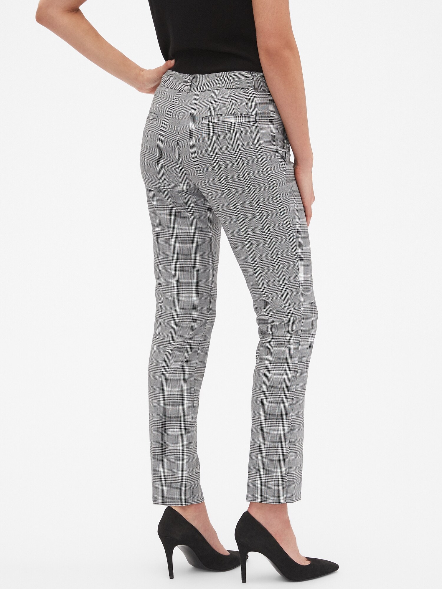 Machine Washable Ryan Plaid Suit Pant Banana Republic Factory