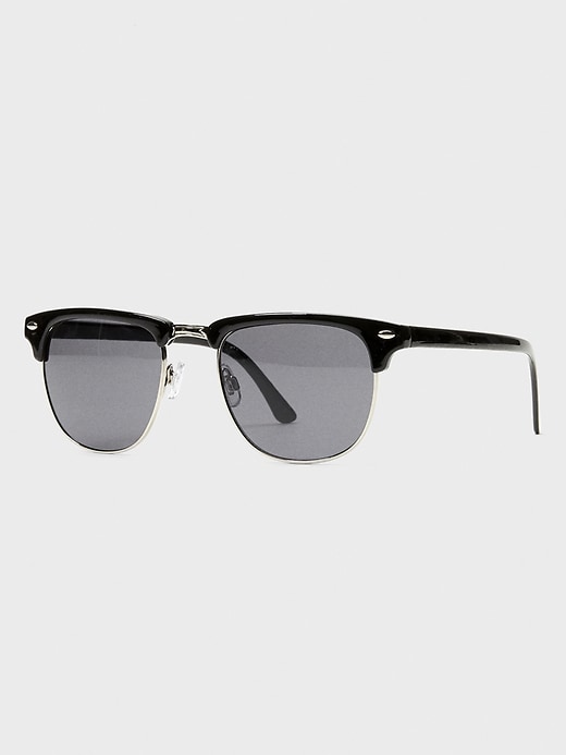 clubmaster sunglasses black
