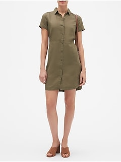 banana republic factory shirtdress