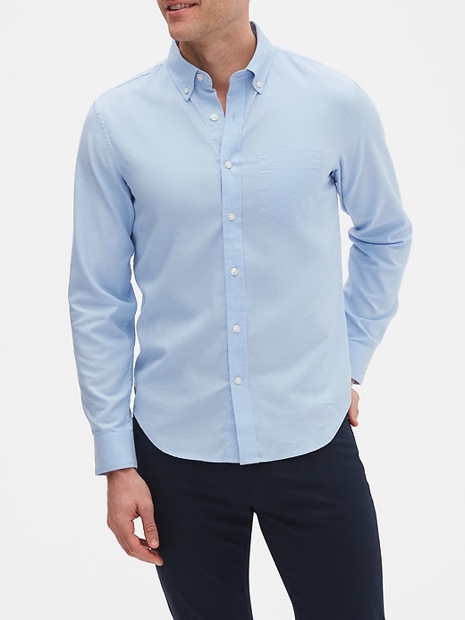 Slim-Fit Untucked Oxford Shirt $13.24