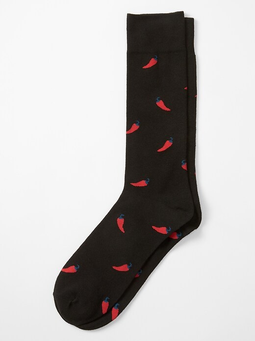 Chili Peppers Socks Banana Republic Factory