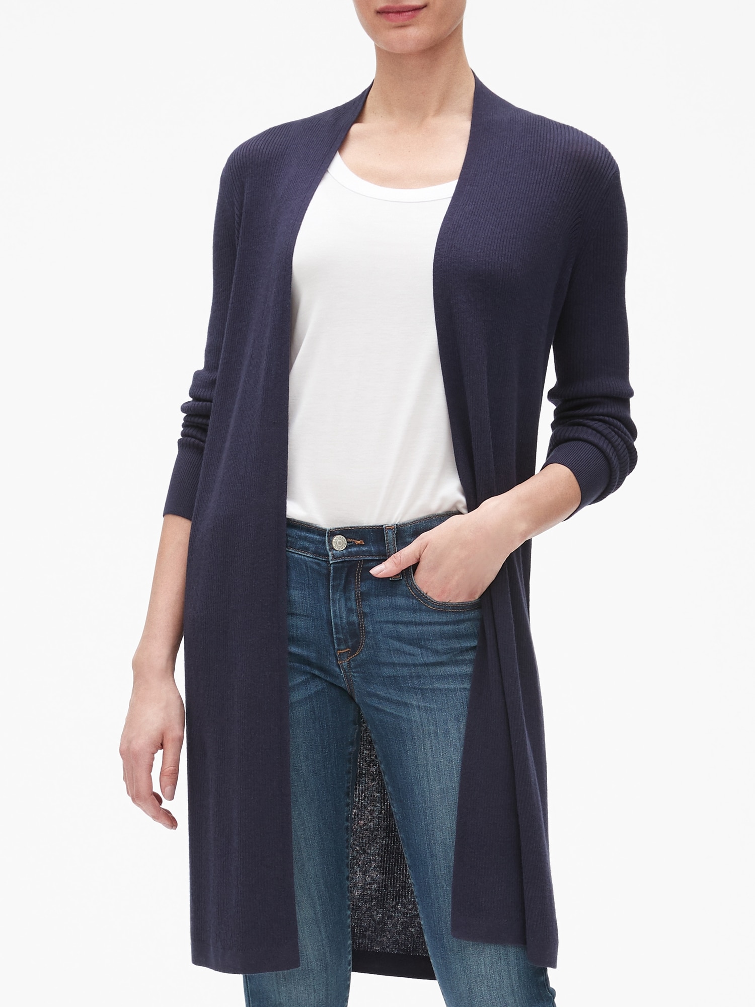 Petite Open Front Duster | Banana Republic Factory