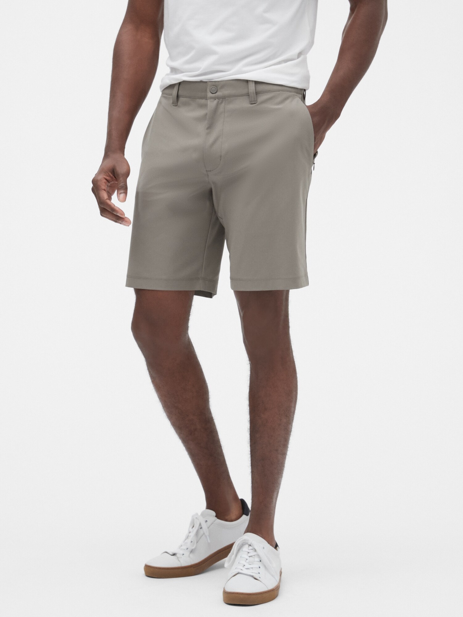 10" Aiden SlimFit Hybrid Shorts Banana Republic Factory