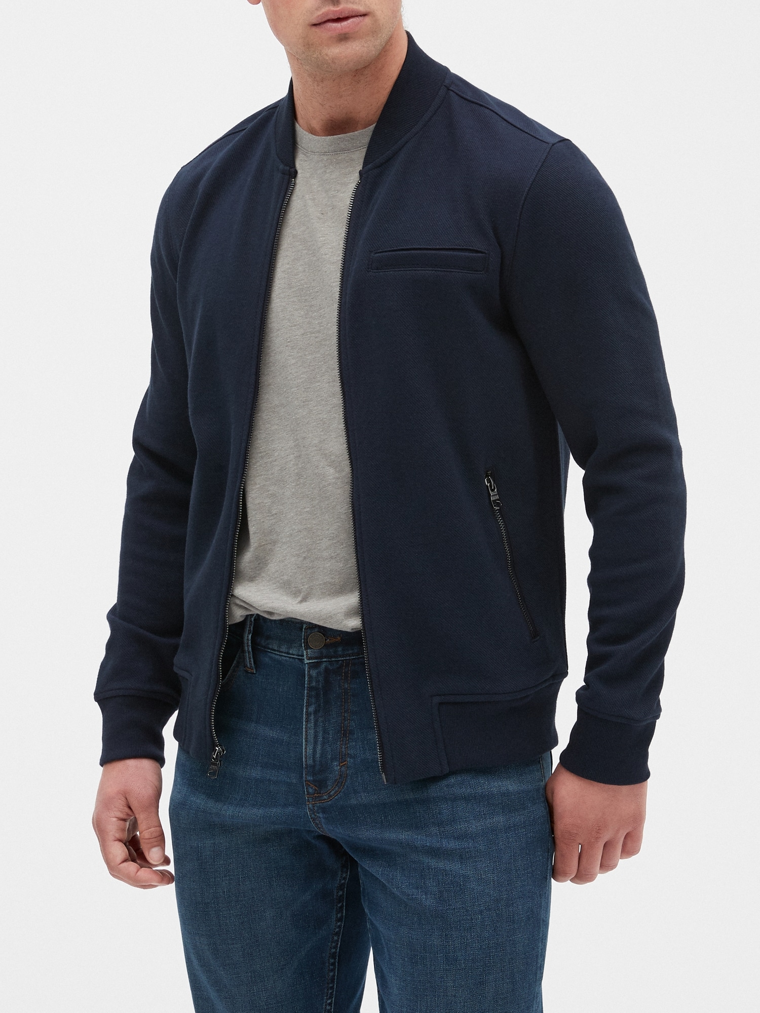 Twill Bomber Jacket | Banana Republic Factory