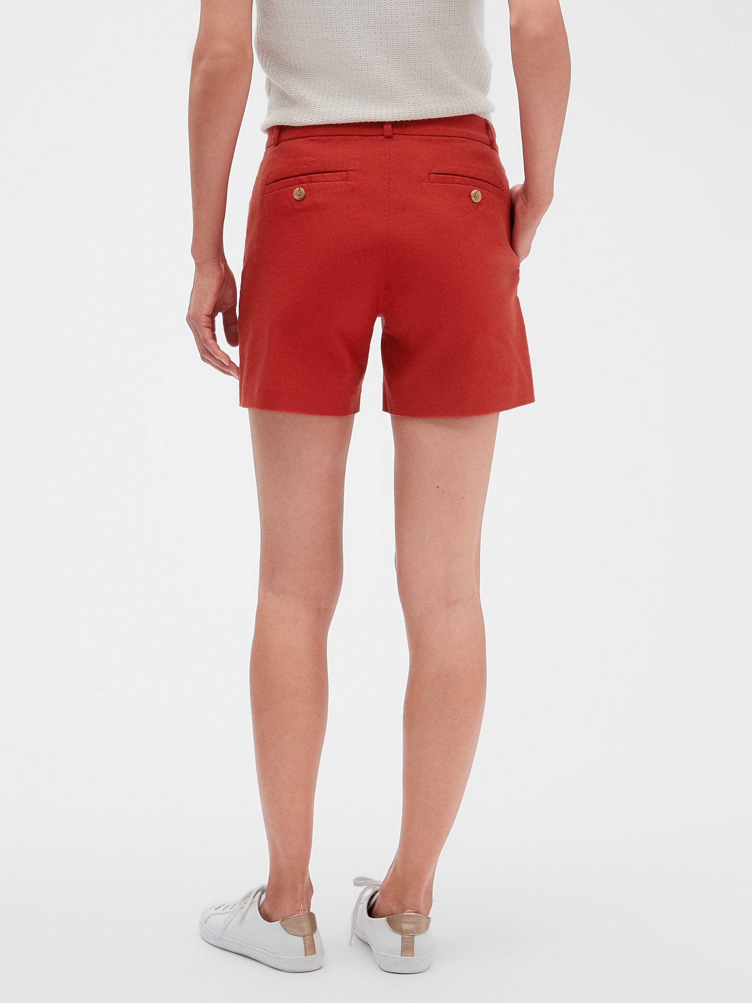 Pique Tailored Shorts - 5 inch inseam