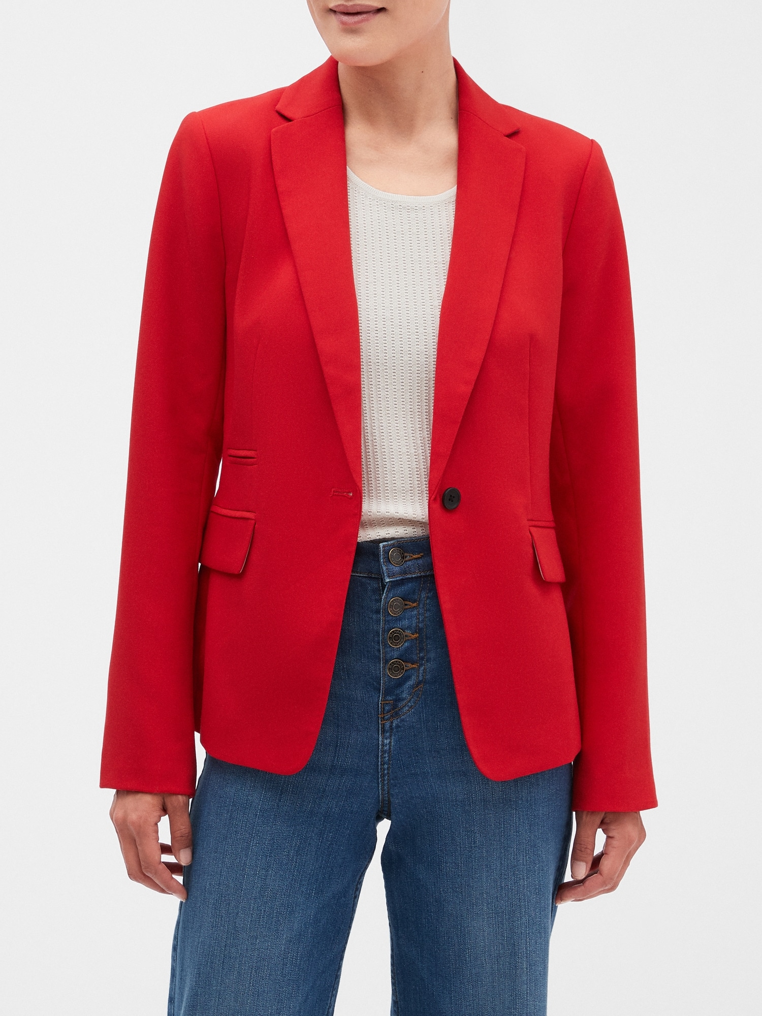 Machine Washable BiStretch Classic Blazer Banana Republic Factory