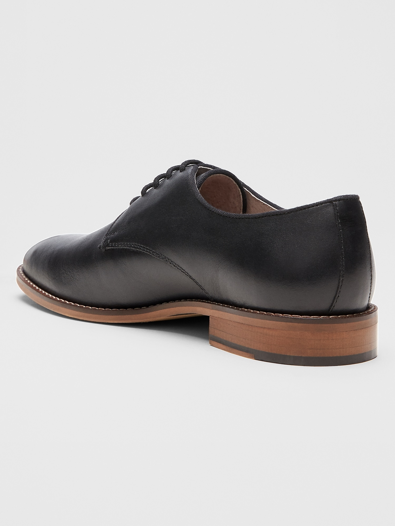 Derby Leather Dress Shoe Banana Republic Factory