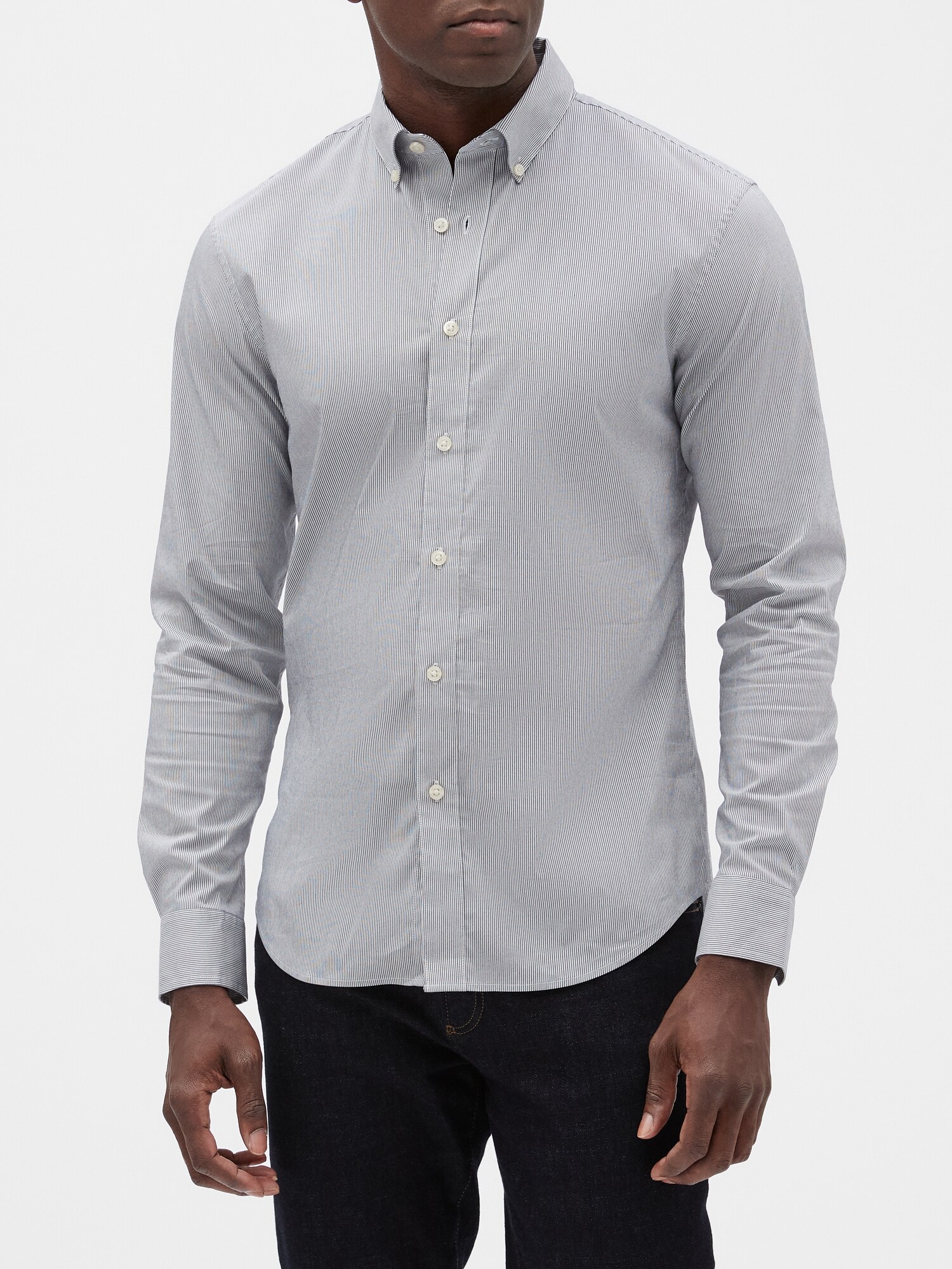 untucked shirts banana republic