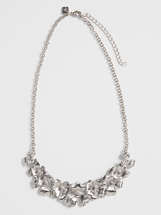 Floral Bib Necklace | Banana Republic Factory