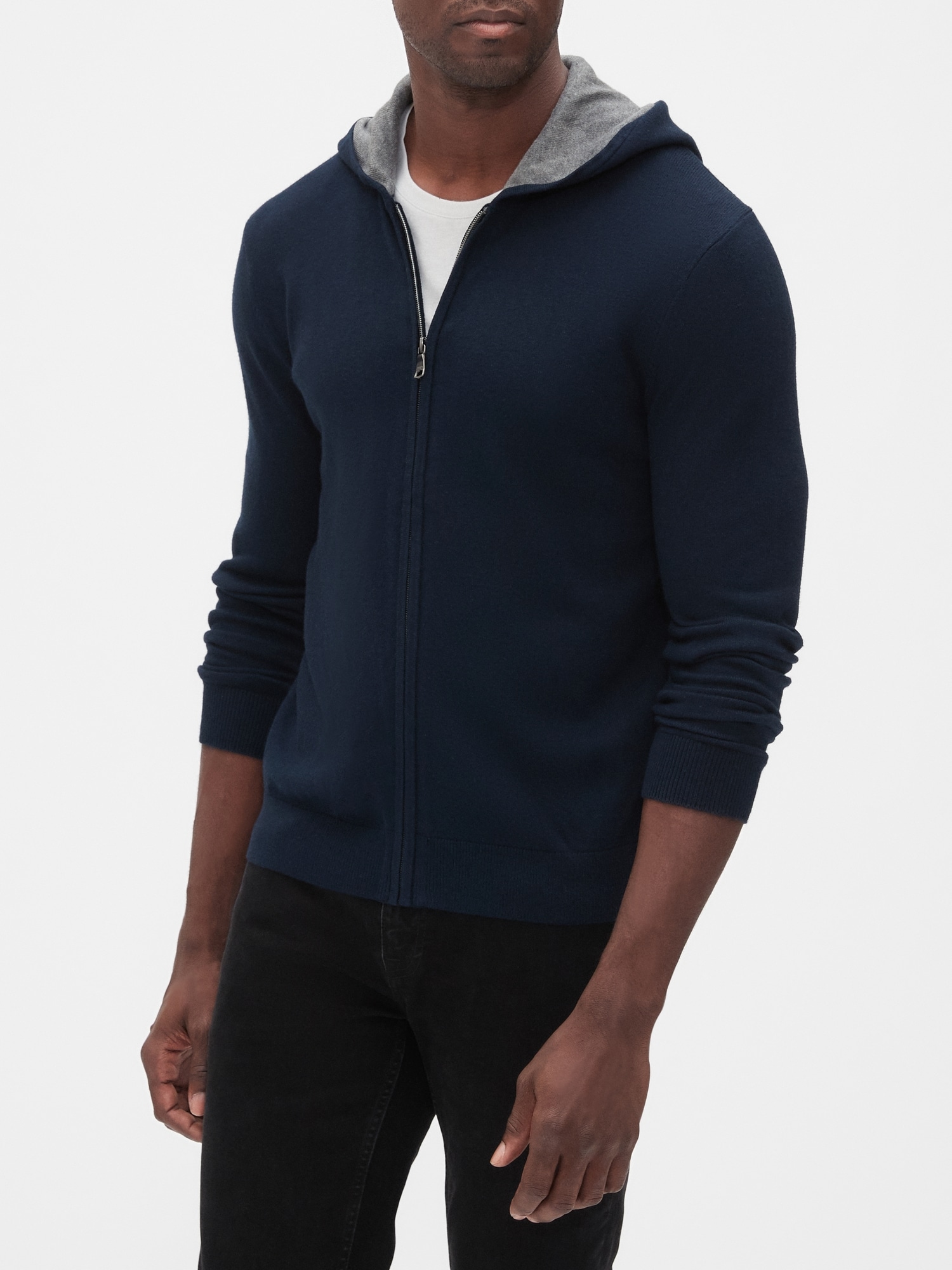 banana republic zip up sweater