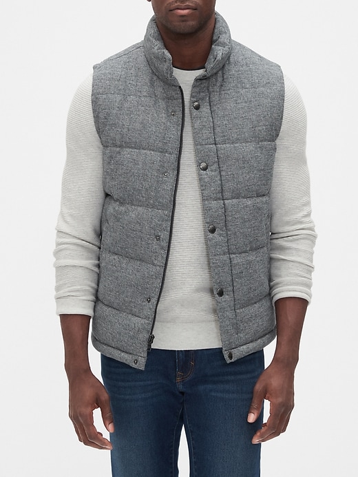 Quilted Heather Vest